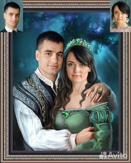 Портрет из фото. Оригинальный подарок