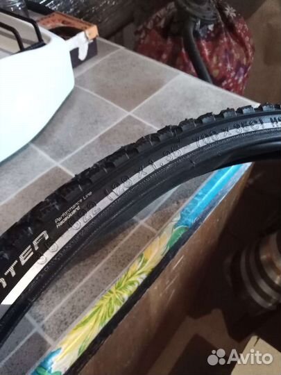 Велопокрышка schwalbe marathon winter 1.35 на 28