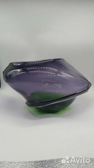 Ваза напольная из муранского стекла