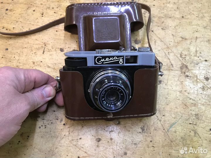 Пленочный фотоаппарат фэд-3 и Смена-8