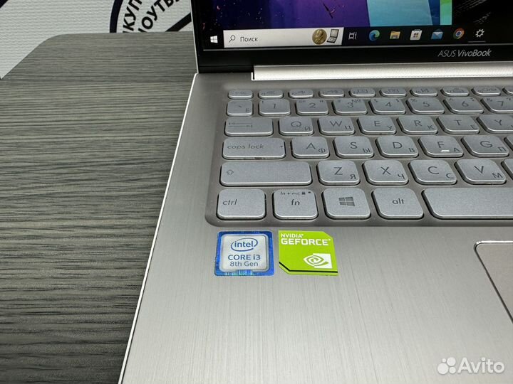 Идеал игровой ультрабук Asus i3-8130 MX150 SSD iPS