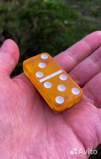 Домино янтарь сувенир калининград Кёнигсберг