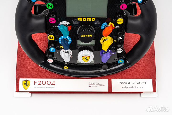 Amalgam Collection Ferrari F2004 руль 1:1