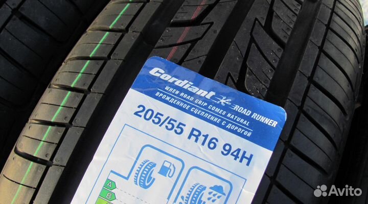 Cordiant Road Runner 205/55 R16 94H