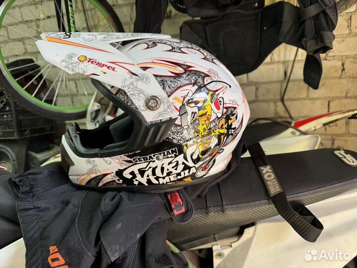 Шлем для мотокросса L