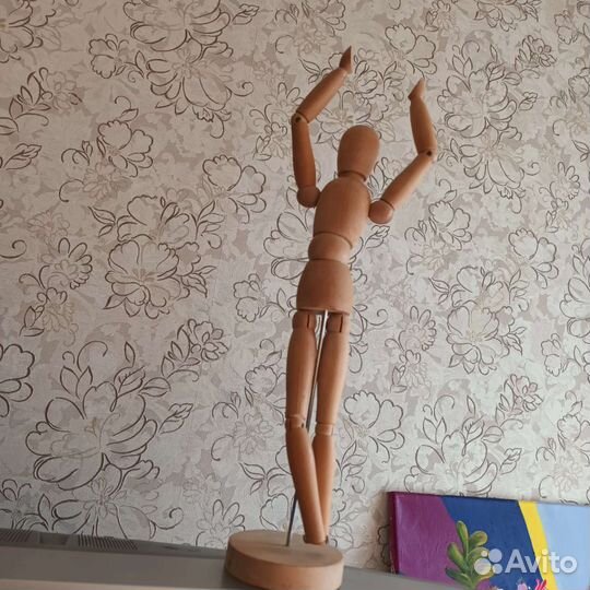 Икея деревянный человек