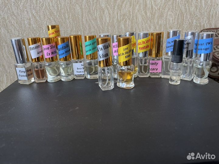 Отливанты нишевой парфюмерии ganymede kilian