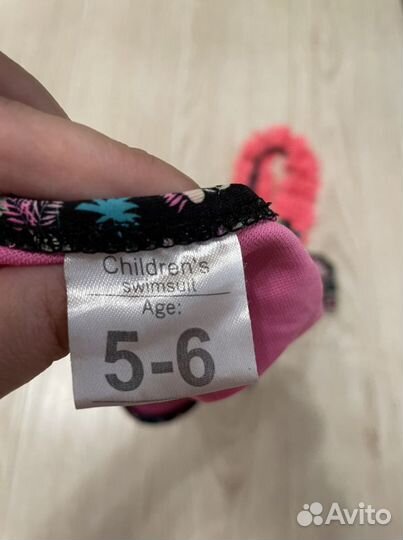 Купальник для девочки 5-6 лет