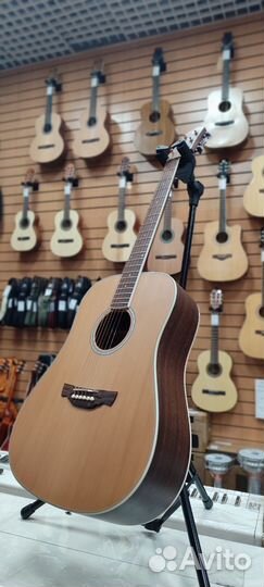 Акустическая Гитара Crafter D-7/nс Массив с Чехлом