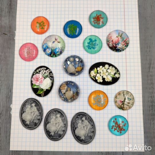 Кабошоны для рукоделия