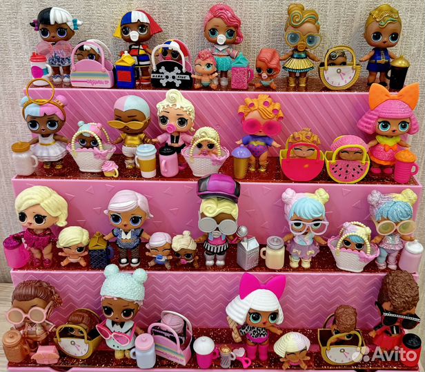 Куклы лол lol lil семья мальчик семья набор
