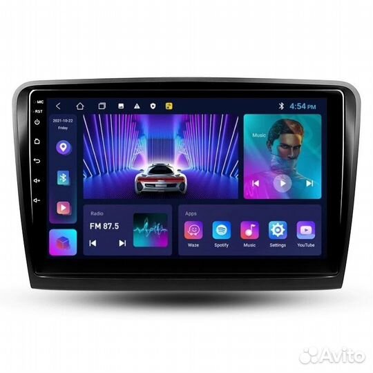 Магнитола Шкода Суперб 2 2008-2015 Андроид 2+32Гб