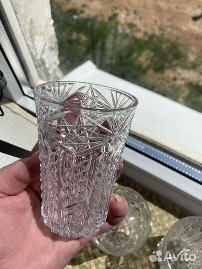 Хрустальные стаканы