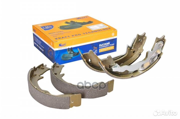 Колодки тормозные KT091555 Kraft