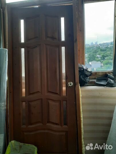 Двери межкомнатные с коробкой комплект бу дерево