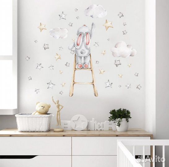 Наклейки интерьерные