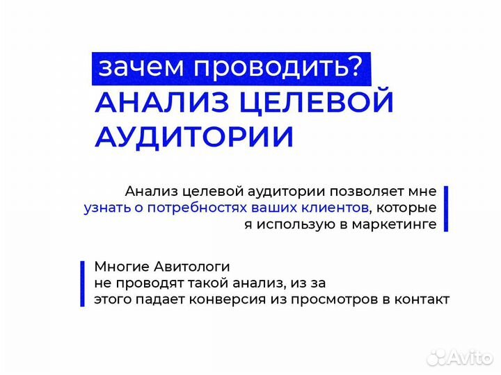 Авитолог услуги авитолога