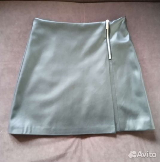 Кожаная юбка