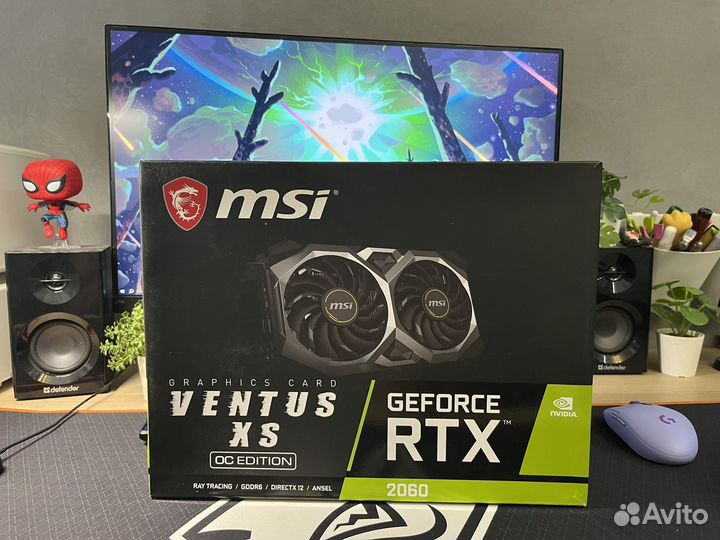 Видеокарта MSI GeForce RTX 2060 6GB