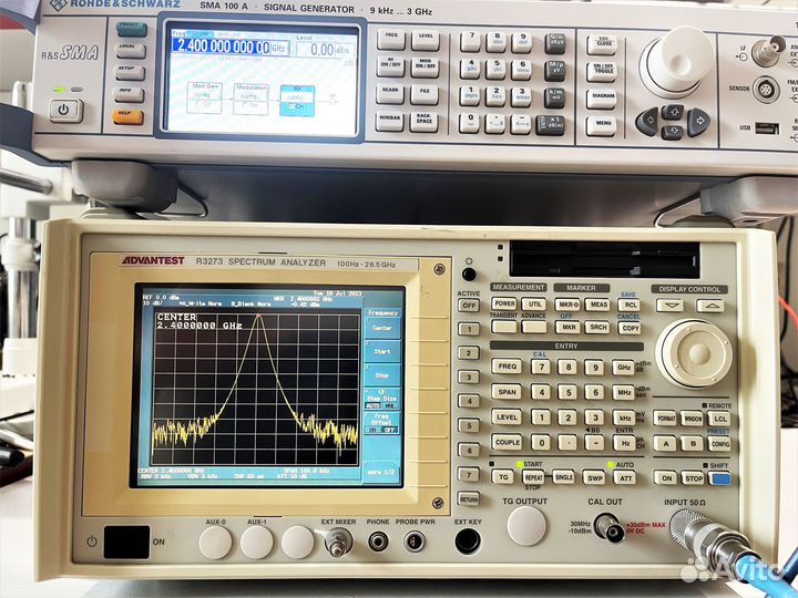 Анализатор спектра Advantest R3273 до 26,5 ггц