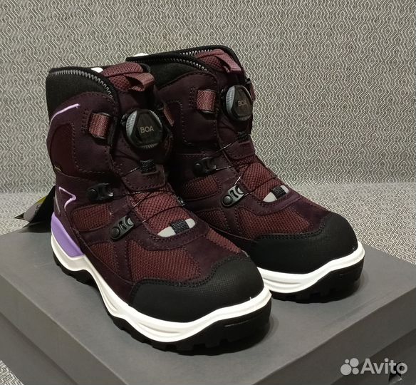 30,31,32,35 ботинки ecco snow mountain