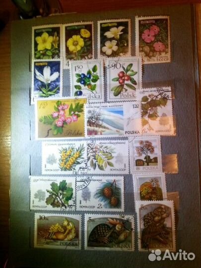 Почтовые марки времен СССР
