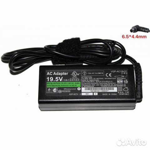 Блок питания для ноутбуков Sony Vaio 19.5V 4.7A