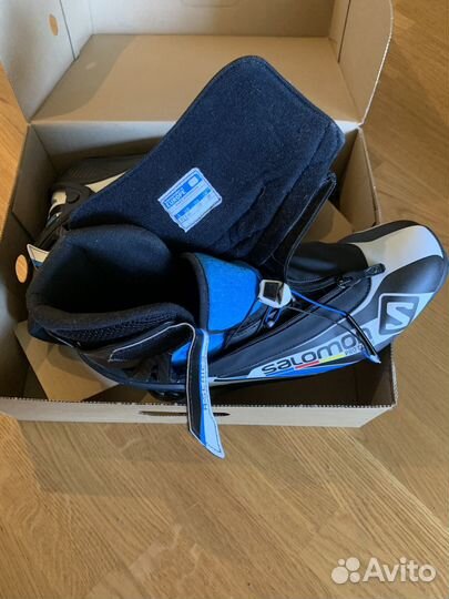 Лыжные ботинки salomon pro combi prolink размер 44