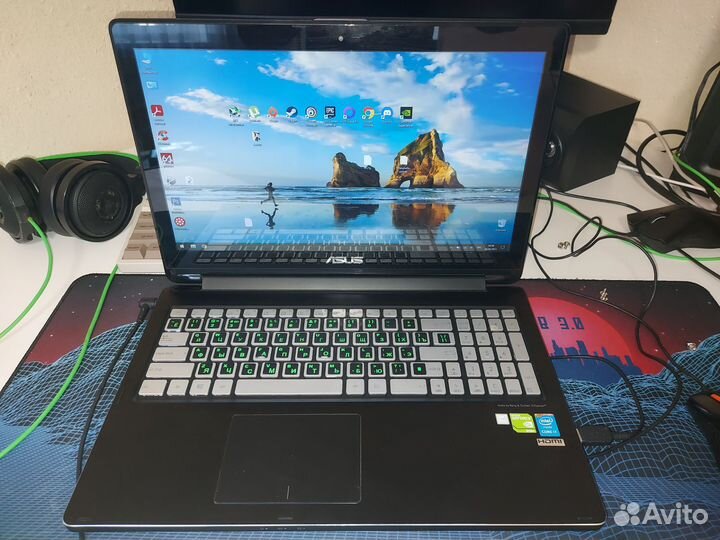 Ноутбук-трансформер asus Q551L