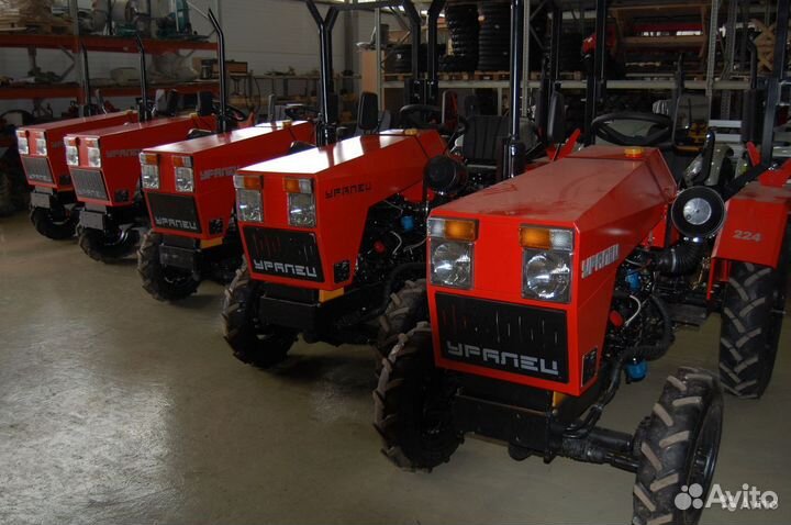 Мини-трактор УРАЛЕЦ 2200Б, 2022