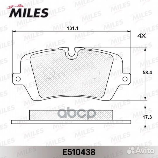 Колодки тормозные задние (Смесь ceramic) land R