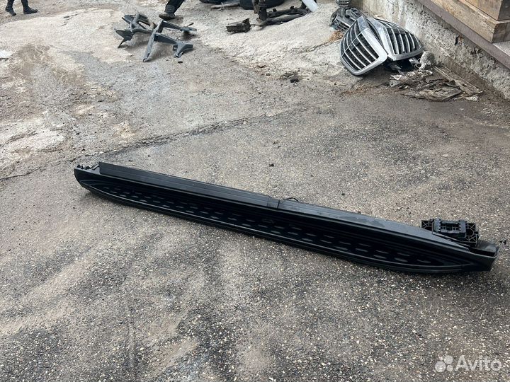 Порог левый с подсветкой mercedes GLS AMG 63