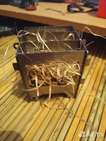 Печка щепочница