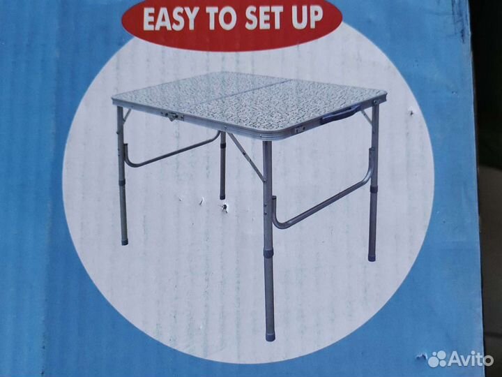 Стол складной с 2 стульями