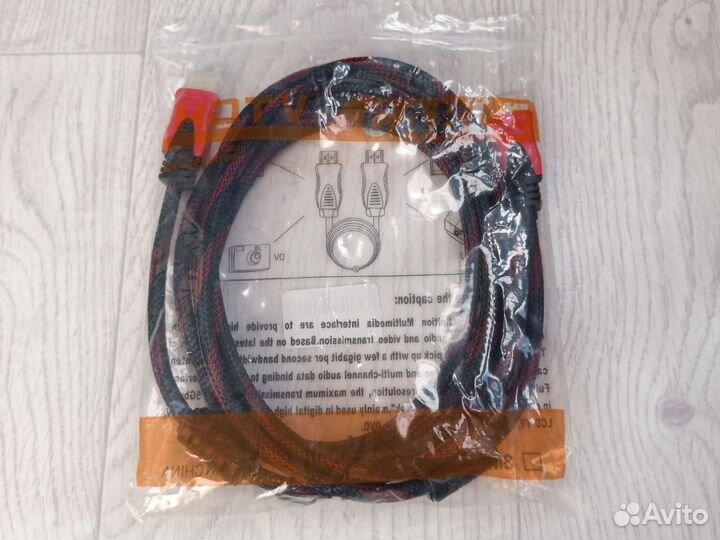 Hdmi - hdmi кабель 3 метра новый
