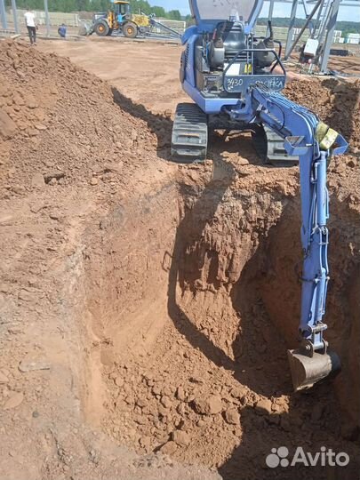 Услуги,аренда:мини-эксковатора