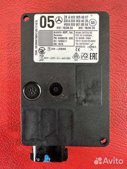 Радарный датчик mercedes w166