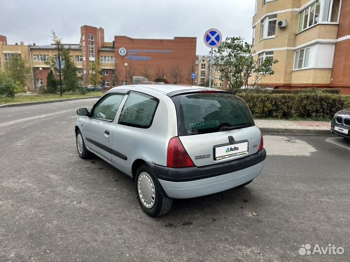 Renault Clio 1.1 МТ, 1999, 198 000 км