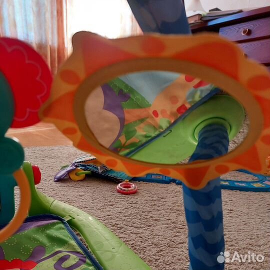 Развивающий детский коврик Fisher price с пианино