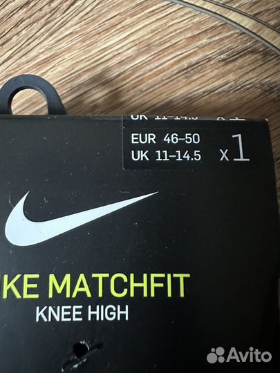 Гетры Nike Matchfit Knee High Team