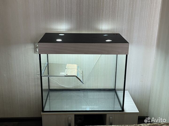 Террариум+внешний фильтр+обогреватель