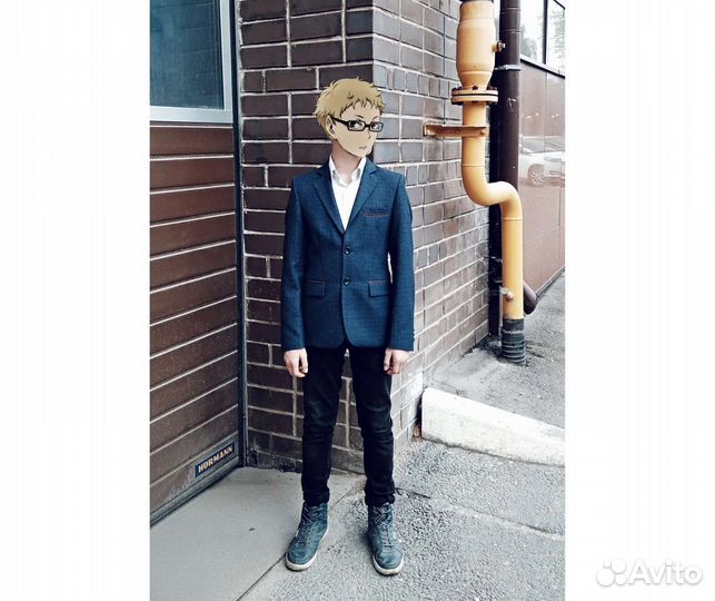 Пиджак для мальчика 158, бренд Van Cliff