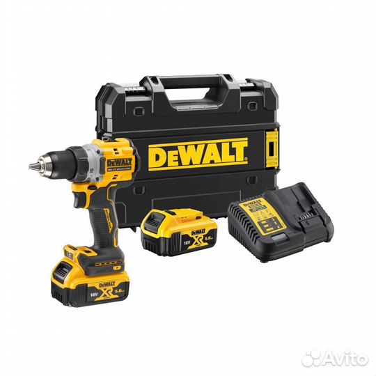 Дрель-шуруповерт Dewalt DCD800P2T (90Нм) 18В