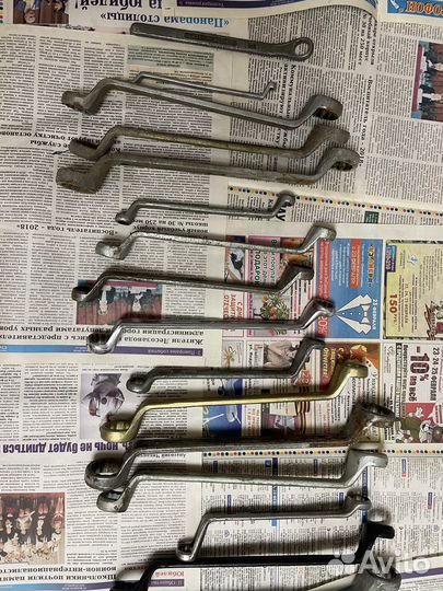 Ключи гаечные накидные