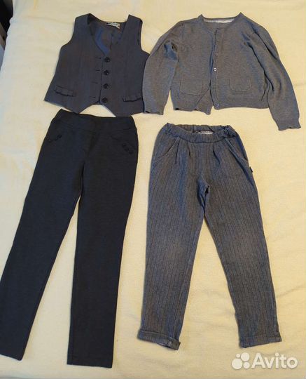 Форма школьная серая 122-134