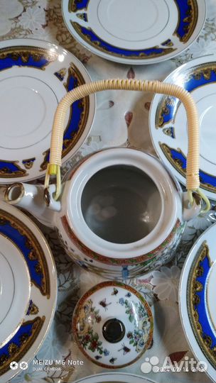 Чайный набор, фарфор, японские мотивы