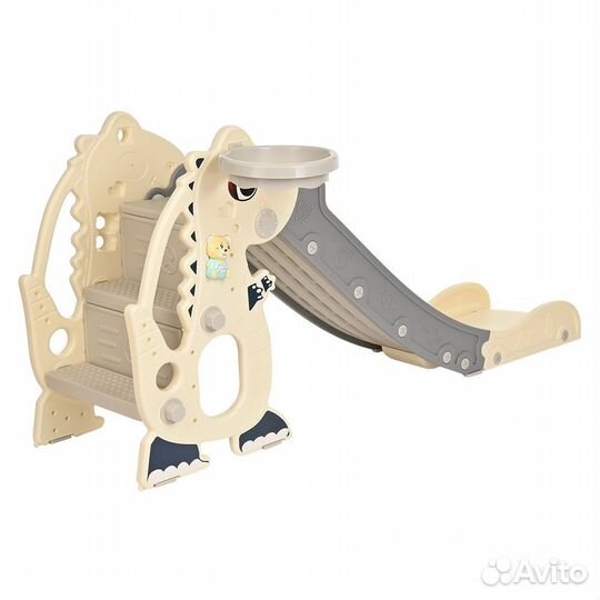 Горка Pituso «Викки» с баскетбольным кольцом