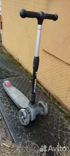 Самокат детский трехколесный бу