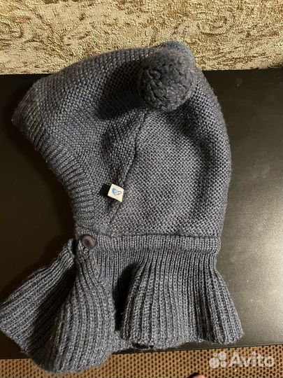 Шапка шлем для мальчика