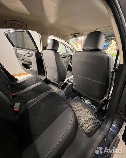 Авточехлы из алькантары Citroen С-4 Hb Автопилот